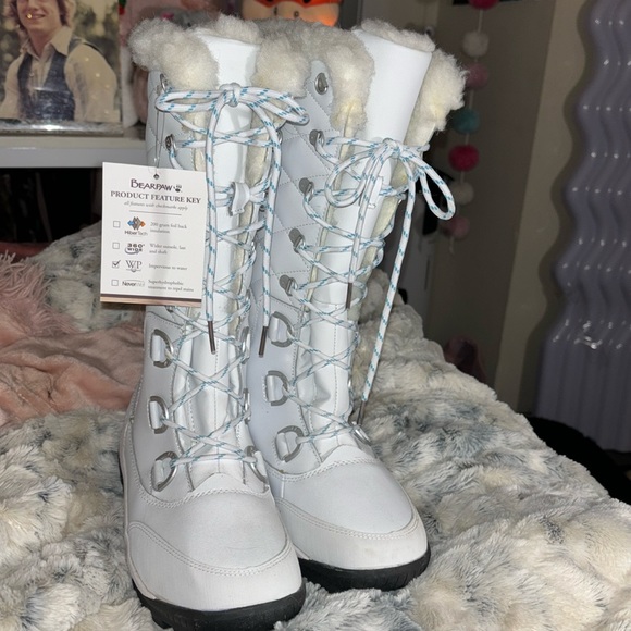 bearpaw isabella boots black